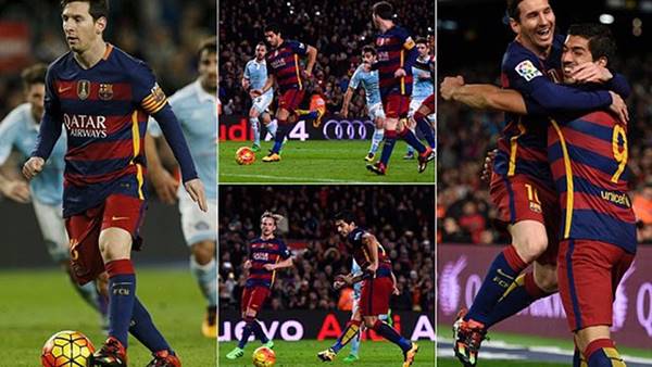 Messi và Suarez từng rất nổi tiếng trong pha phối hợp từ luật đá penalty 