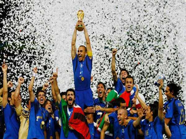 Ý từng 4 lần đứng trên đỉnh World Cup