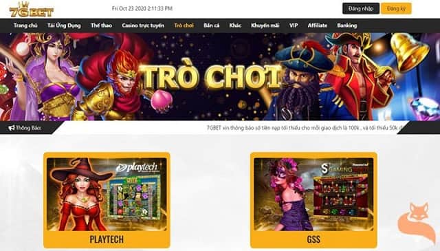 7gbet là nhà cái uy tín - cổng game mới nổi tại thị trường Việt Nam?