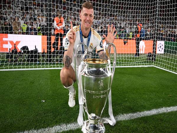 Cầu thủ Toni Kroos giành mấy danh hiệu cùng Real Madrid