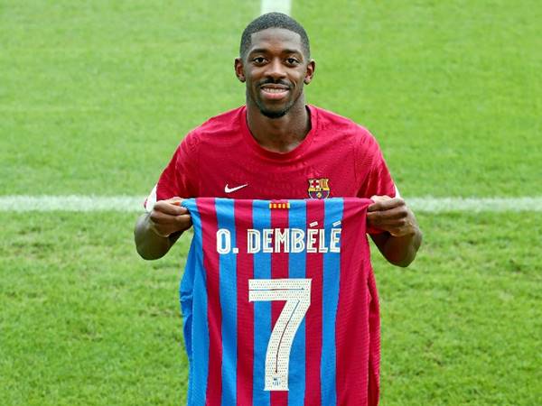 Khám phá các số áo Dembele đã mang trong sự nghiệp