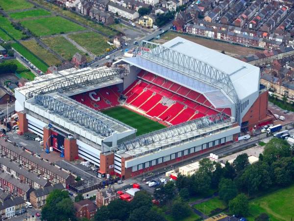 Khám phá sân vận động Anfield nổi tiếng của Liverpool