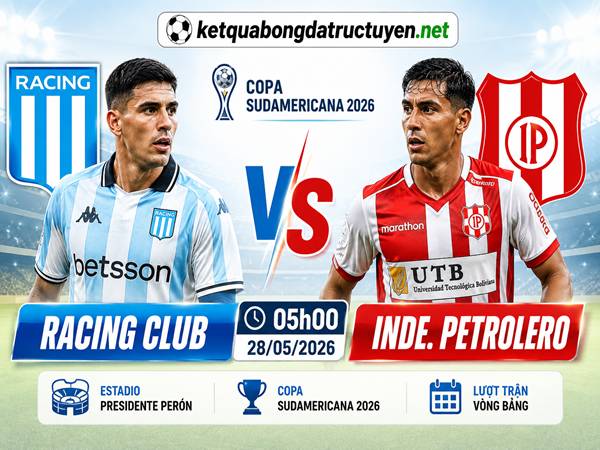 Nhận định kèo Racing Club vs Inde. Petrolero 05h00 ngày 28/05