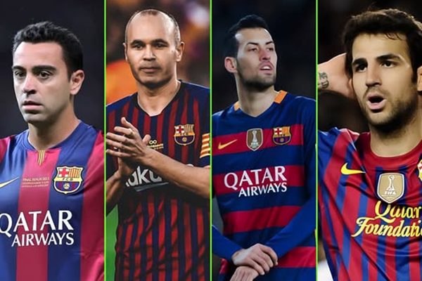 Tiền vệ Barcelona Tiền vệ Barcelona